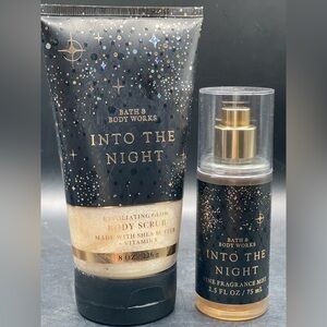 Bath & Body Works Into the Night Exfoliating Body Scrub Gift Set - retail $28